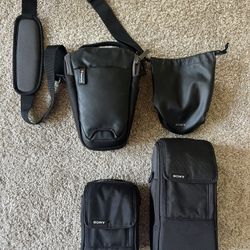 Camera Bag, Camera Lens Bags, & Tripod