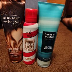 Assorted Body Creams