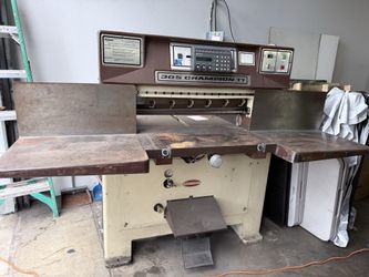 Industrial hydraulic Paper Cutter – Challenge Brand (Heavy Duty)