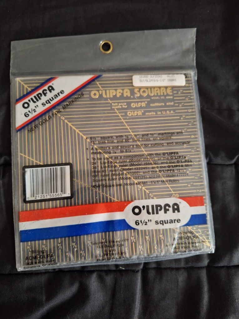 Quilty Rules, Circular Template