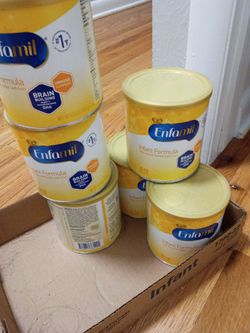 7 cans of Baby formula