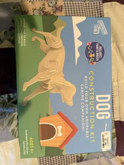 Dog Construction Kit – Build & Paint Your Own Wooden Dog