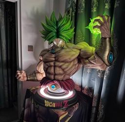 Dragon ball z Broly art sculpture statue furniture decor iPhone Halloween