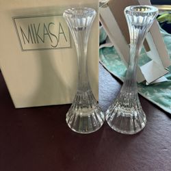 Mikasa ParkLane Candleholders 8"