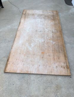 Used plywood