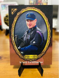 1998 Topps Gallery Portraits GP5 Matt Williams 057/125