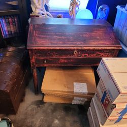 Antique Slant Top Desk