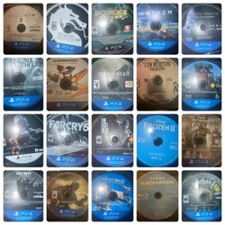 PS5 and PS4 games