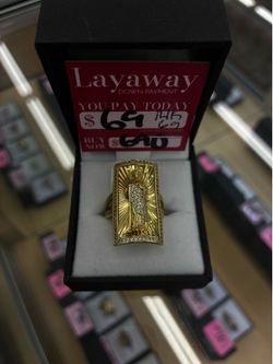 14K Religious Ring