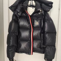 Moncler Montbeliard Black Down Jacket