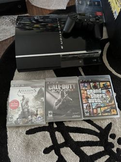 PS3, 4 ports and 3 Brand New Games