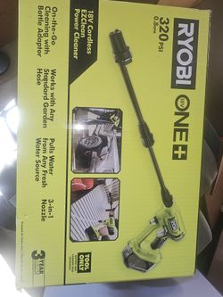 Ryobi power cleaner