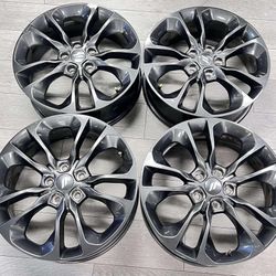 20” Inch Dodge Durango Wheels Genuine OEM 20x8.0J et offset 56.4mm 5x127 Gloss Black (4)