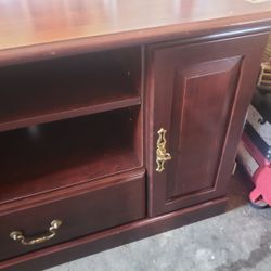 Wood Television Stand