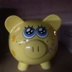 Spongebob Piggy Bank Missing Plug