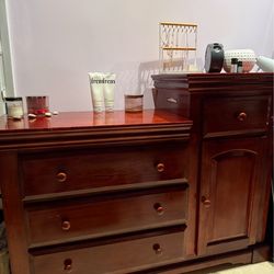 Cherry Finish Dresser