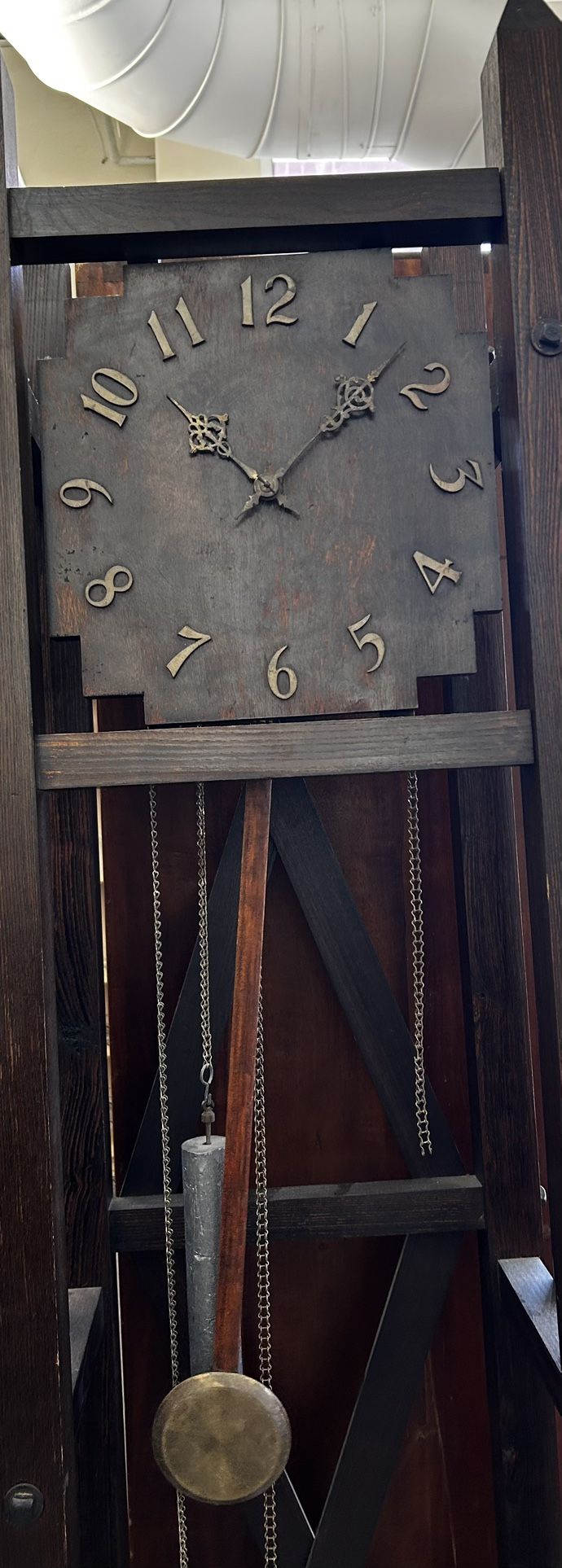 ANTIQUE GRANDFATHER CLOCK