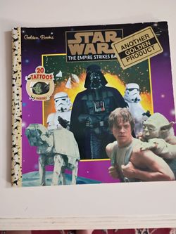 1997 Golden Books edition of Star Wars: The Empire Strikes Back Tattoo Book