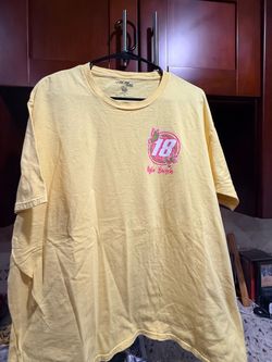 Kyle Busch #18 NASCAR T-Shirt Yellow