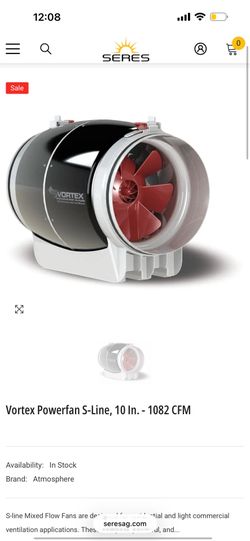 Atmosphere : Vortex Powerfans - S-Line
