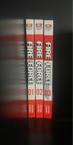 Fire Force Manga Volumes 1-3