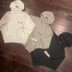 Essential Hoodie(dark/light Oat And Limo Black)