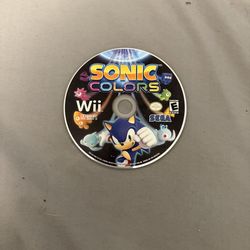 Sonic colors (disk only) (wii)