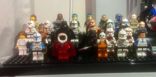 Lego star was mini figure lot