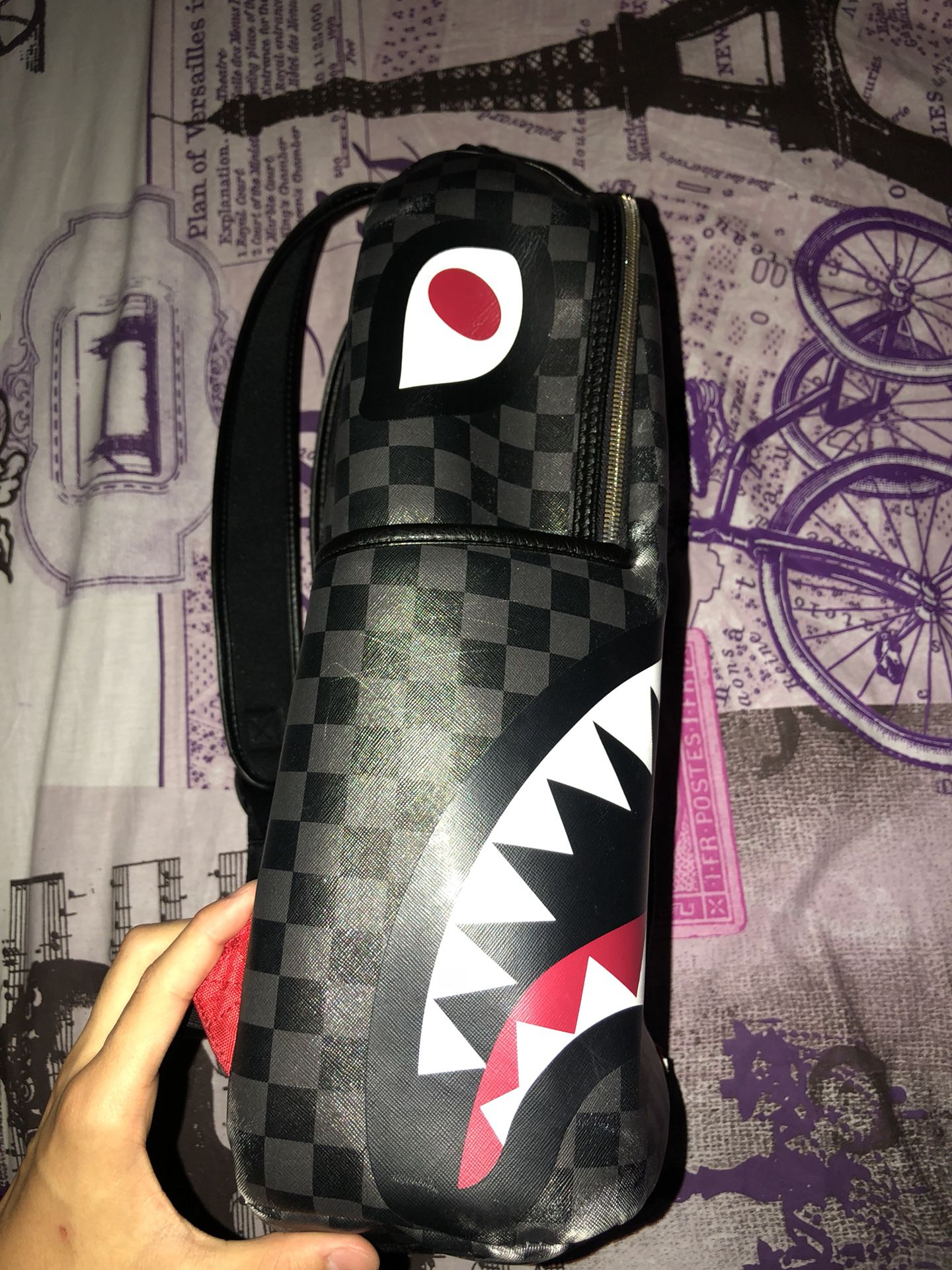 Sprayground All Or Nothing Sharks In Paris Backpack for Sale in Brooklyn,  NY - OfferUp