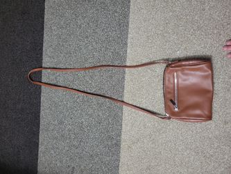 Brown Leather Crossbody Bag