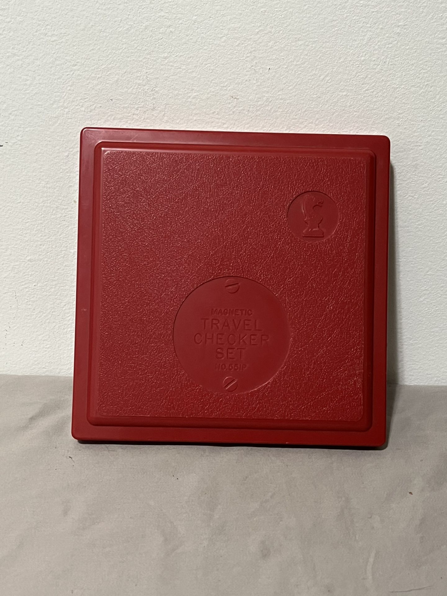 Vintage Drueke Travel Magnetic Checker Set