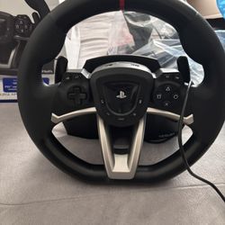 Playstation gaming steering wheel