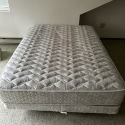 FREE : Full Size Mattress.boxspeing And Frame.  Also Free Queen And Box spring 