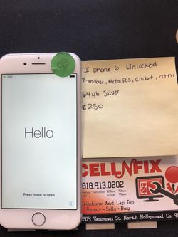 iPhone 6 unlocked t-mobile metro pcs at&t cricket