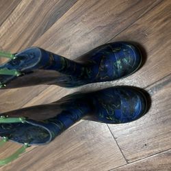 Kids Rain Boots Light Up