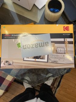 KODAK 10.1 Inch WiFi Digital Picture Frame,1280x800 HD IPS Touch Screen, Electronic Smart Photo Frame with 32 GB Memory, Auto-Rotate, Instantly Share 