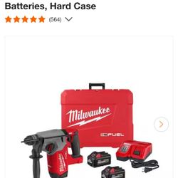 Milwaukee M18 1" ROTARY HAMMERDRILL KIT