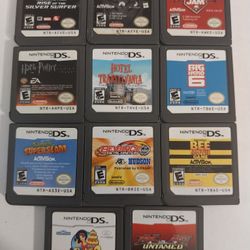 11 Nintendo DS Games $10 Each