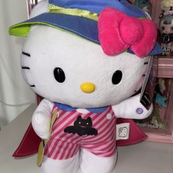 Hello Kitty witch side stepper nwt