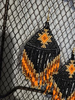 SEAD BEADED EARRINGS 
