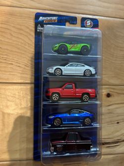 Adventure Force Diecast 5 Pack  Hyper Talon Porsche  Chevy 454 Nissan Z Slow rider