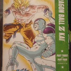 Dragon Ball Z Kai Part 3 Part 4 DVD Box Set