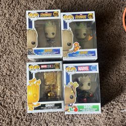 Groot Funko Pops