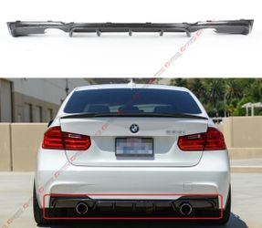 12-18 BMW 335i 340i F30 CARBON FIBER MP STYLE REAR BUMPER DIFFUSER