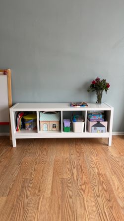 IKEA shelving unit with underframe