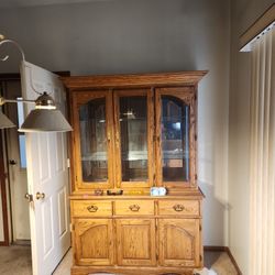 Oak Hutch 450 Obo