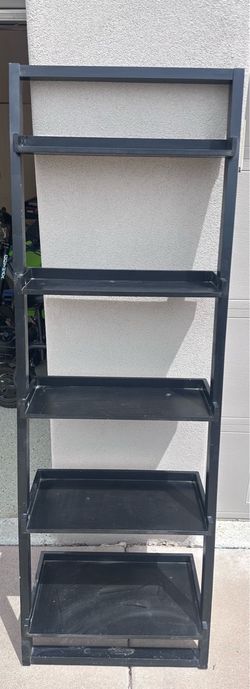 Black Shelving Unit - FREE - Pickup ONLY