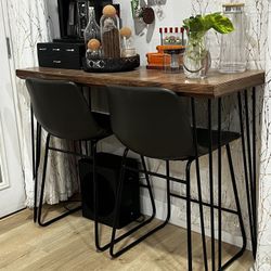 2 Seat Counter Height Table