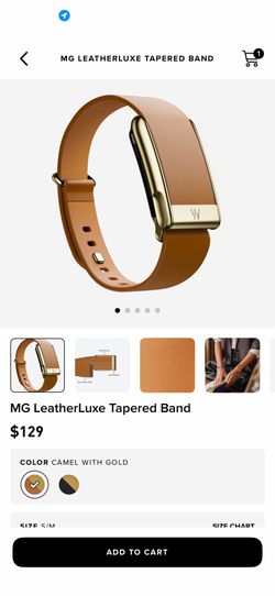 Whoop leather band