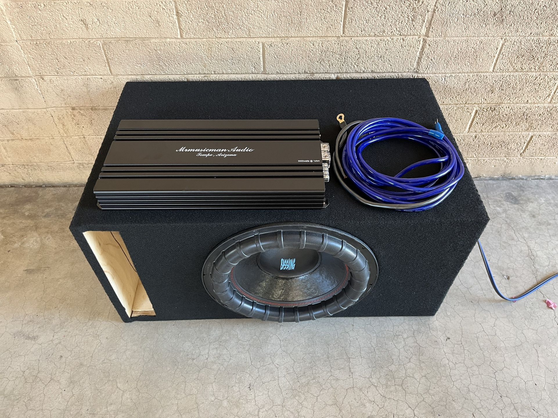 Mrmusicman Audio 3000 Watts Bass Package- $699